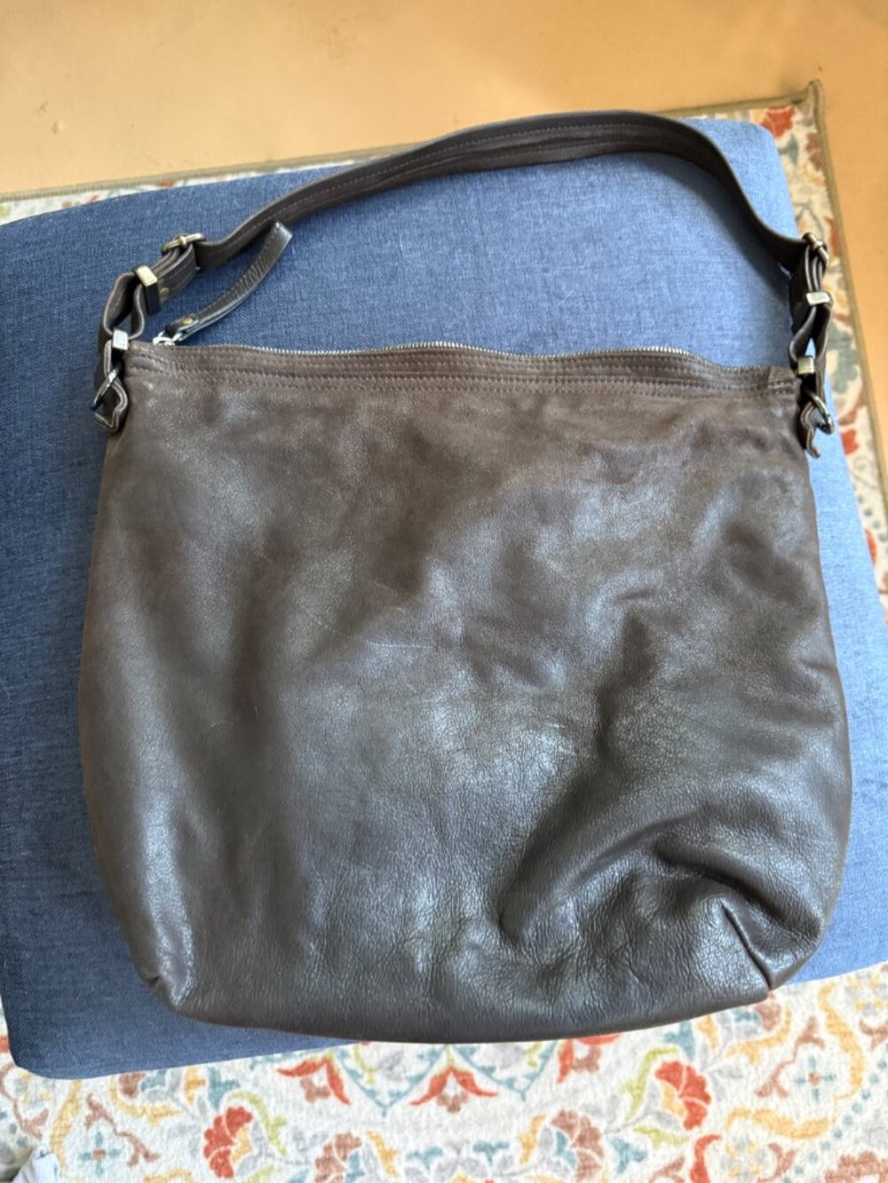 Rough and Tumble Vintage Hobo Bag - Picture 13 of 14